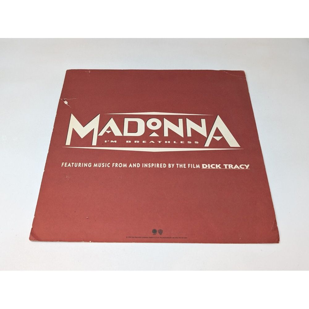 Madonna I'm Breathless Dick Tracey Record Store Promo Poster Flat 12"X12" - Picture 2 of 8